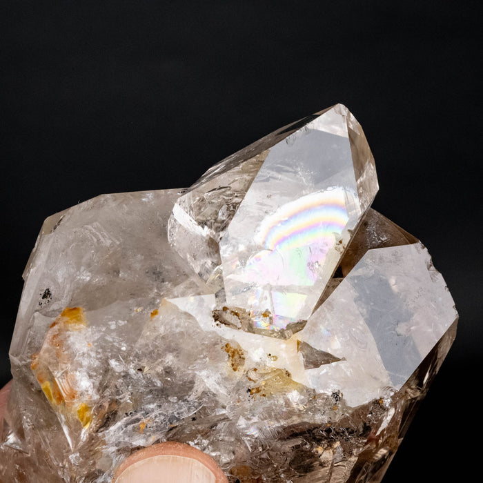 Herkimer Diamond Quartz Crystal 296 g 81x70x48mm - InnerVision Crystals