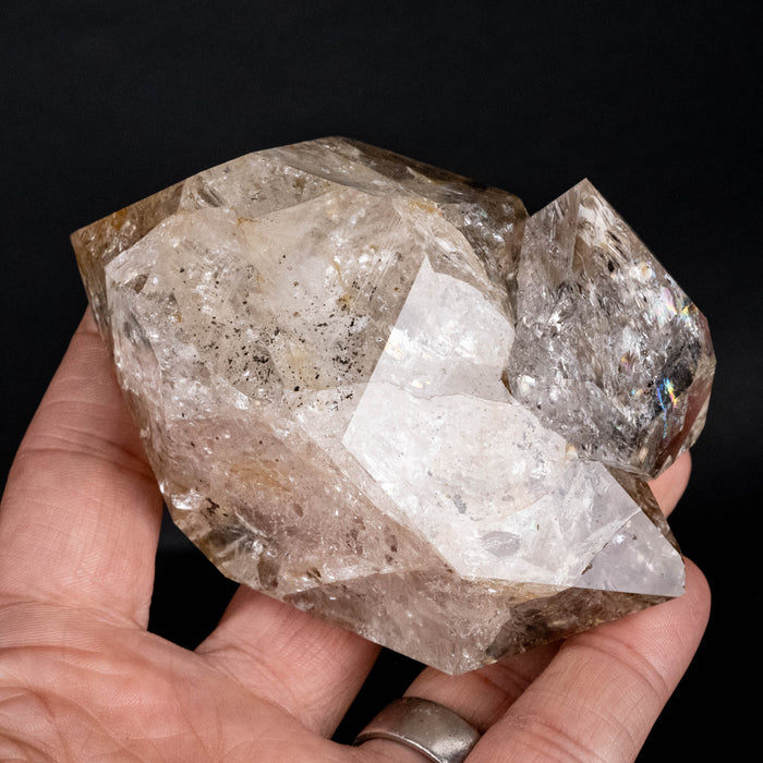 Herkimer Diamond Quartz Crystal 384 g 102x64x53mm - InnerVision Crystals