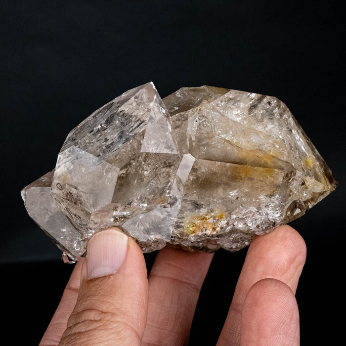 Herkimer Diamond Quartz Crystal 384 g 102x64x53mm - InnerVision Crystals