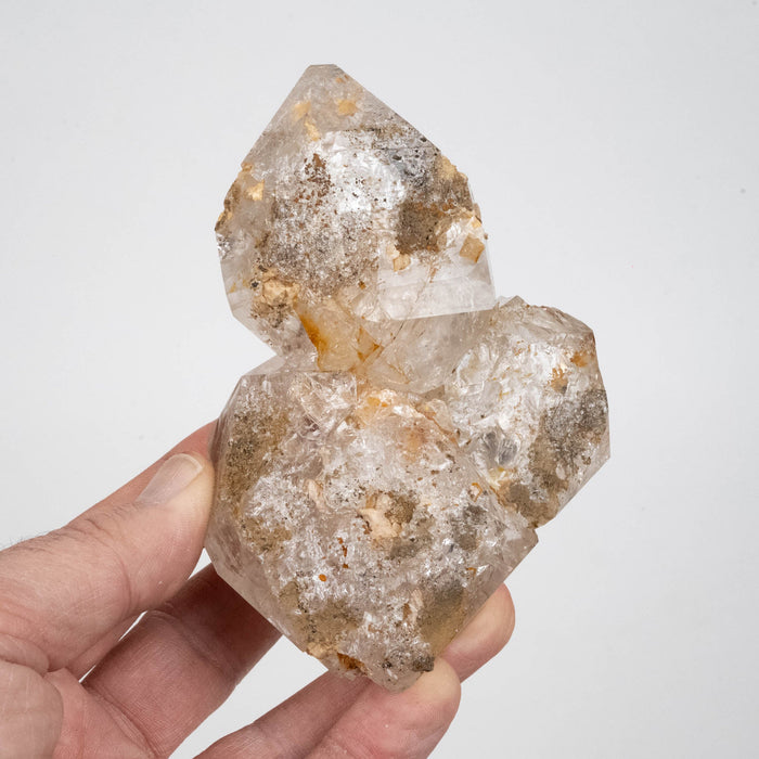 Herkimer Diamond Quartz Crystal 384 g 114x76x40mm - InnerVision Crystals