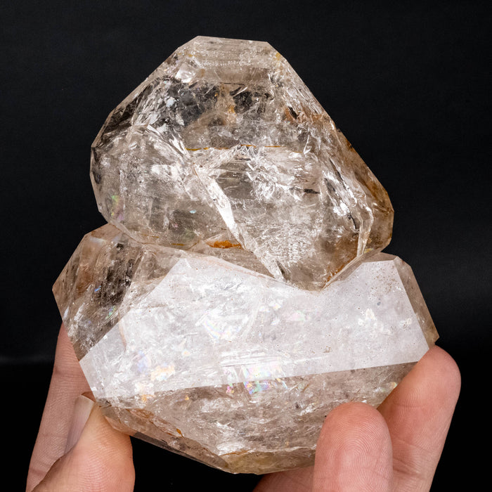 Herkimer Diamond Quartz Crystal 387 g 93x83x39mm - InnerVision Crystals