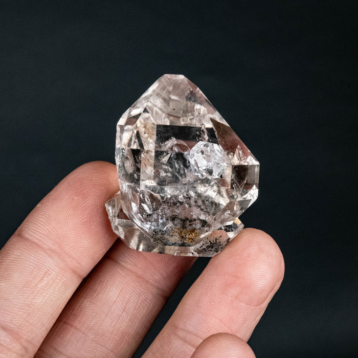 Herkimer Diamond Quartz Crystal 42.19 g 40x37x26mm - InnerVision Crystals