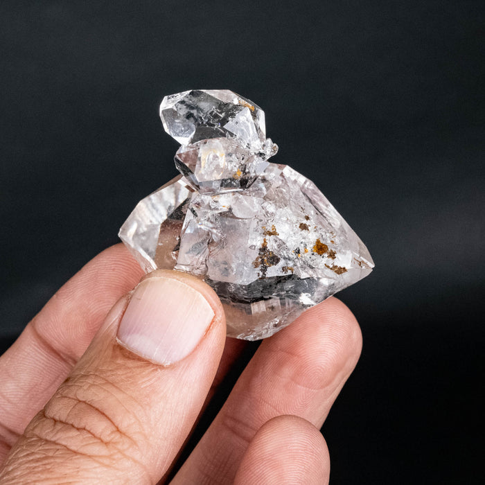 Herkimer Diamond Quartz Crystal 47.18 g 45x43x26mm - InnerVision Crystals