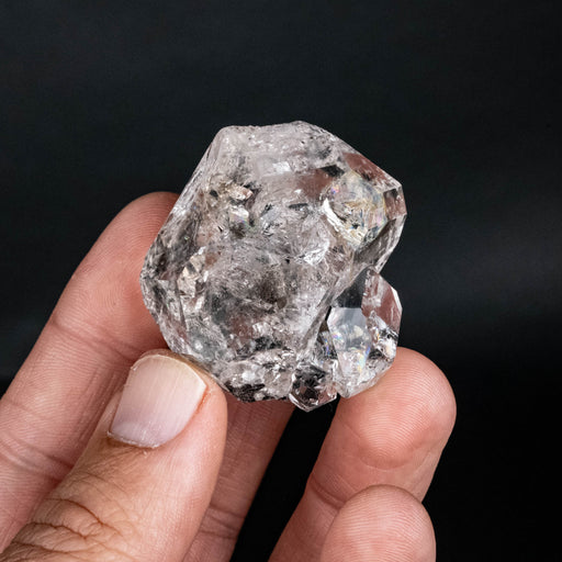 Herkimer Diamond Quartz Crystal 48.54 g 43x40x24mm - InnerVision Crystals