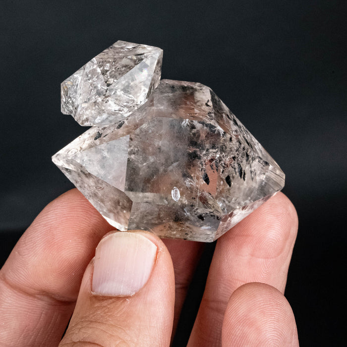 Herkimer Diamond Quartz Crystal 63.66 g 50x34x29mm - InnerVision Crystals