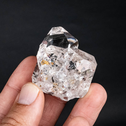 Herkimer Diamond Quartz Crystal 64.32 g 50x44x32mm - InnerVision Crystals