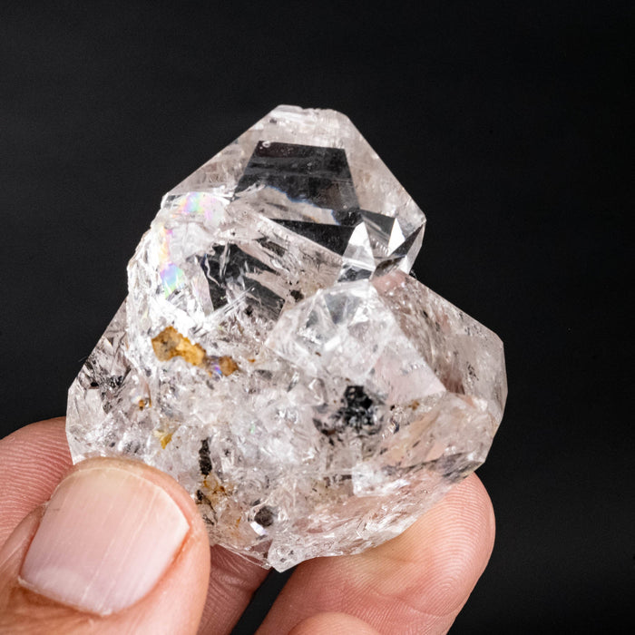 Herkimer Diamond Quartz Crystal 64.32 g 50x44x32mm - InnerVision Crystals