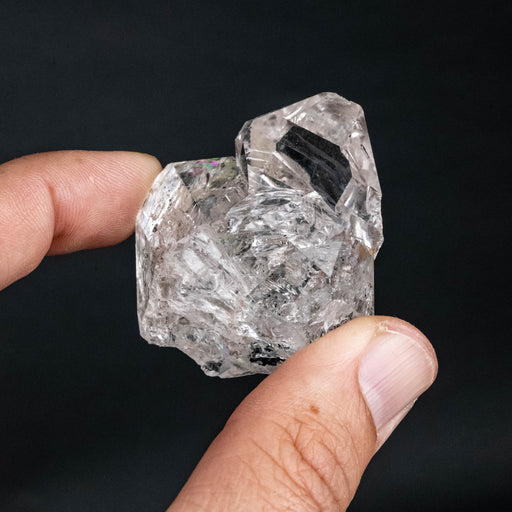 Herkimer Diamond Quartz Crystal 64.32 g 50x44x32mm - InnerVision Crystals