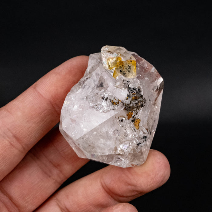 Herkimer Diamond Quartz Crystal 66.74 g 46x43x32mm - InnerVision Crystals