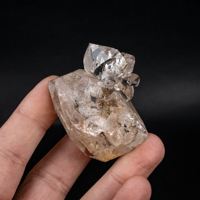 Herkimer Diamond Quartz Crystal 80.53 g 54x53x33mm - InnerVision Crystals