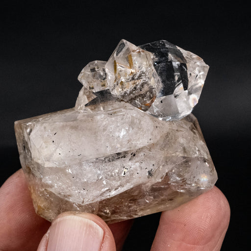 Herkimer Diamond Quartz Crystal 80.53 g 54x53x33mm - InnerVision Crystals