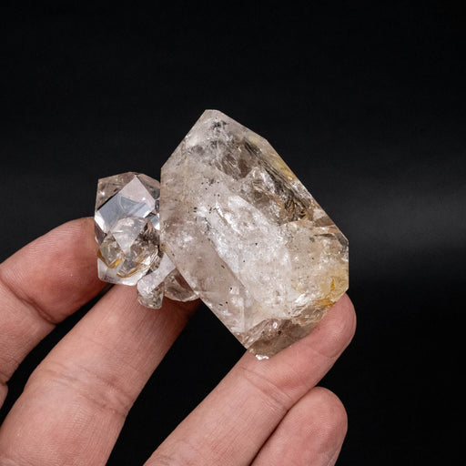 Herkimer Diamond Quartz Crystal 80.53 g 54x53x33mm - InnerVision Crystals