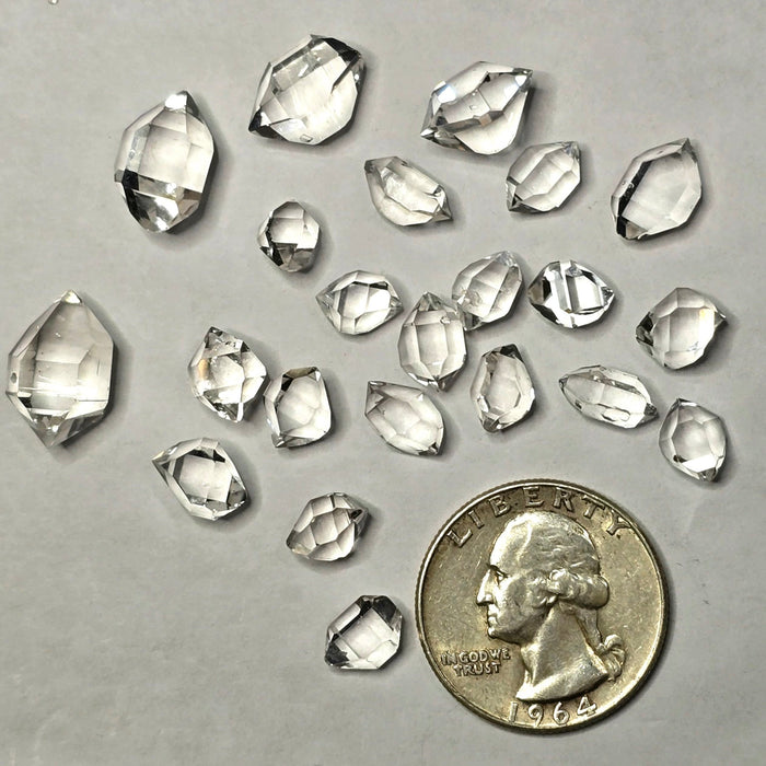 Herkimer Diamond Quartz Crystal AA Grade | Choose Size - InnerVision Crystals