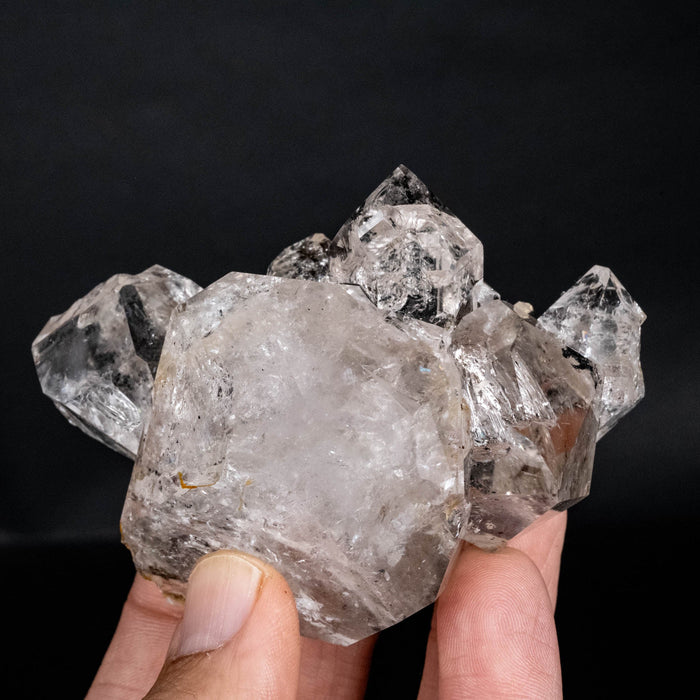 Herkimer Diamond Quartz Crystal Cluster 227 g 79x57x42mm - InnerVision Crystals