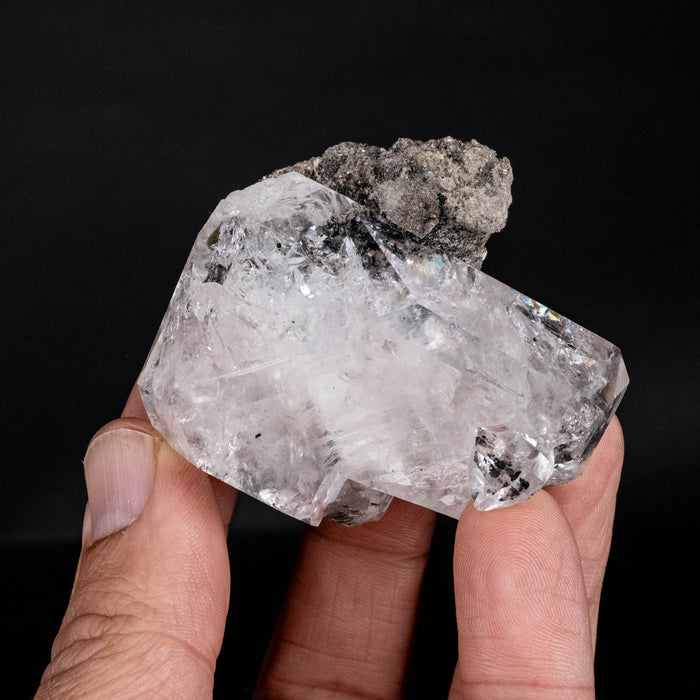 Herkimer Diamond Quartz Crystal on Matrix 117 g 62x51x37mm - InnerVision Crystals