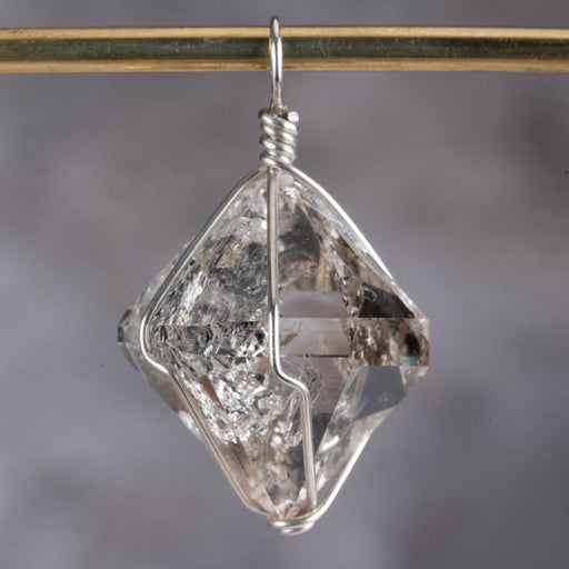 Herkimer Diamond Quartz Crystal Pendant 4.90 g 21mm - InnerVision Crystals