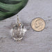 Herkimer Diamond Quartz Crystal Pendant 6.1 g 23.9mm - InnerVision Crystals