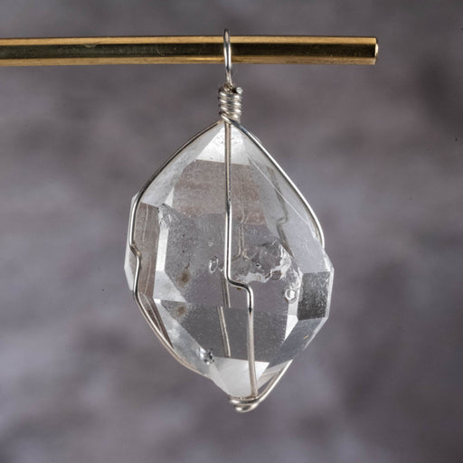 Herkimer Diamond Quartz Crystal Pendant 7.5 g 26.6mm - InnerVision Crystals