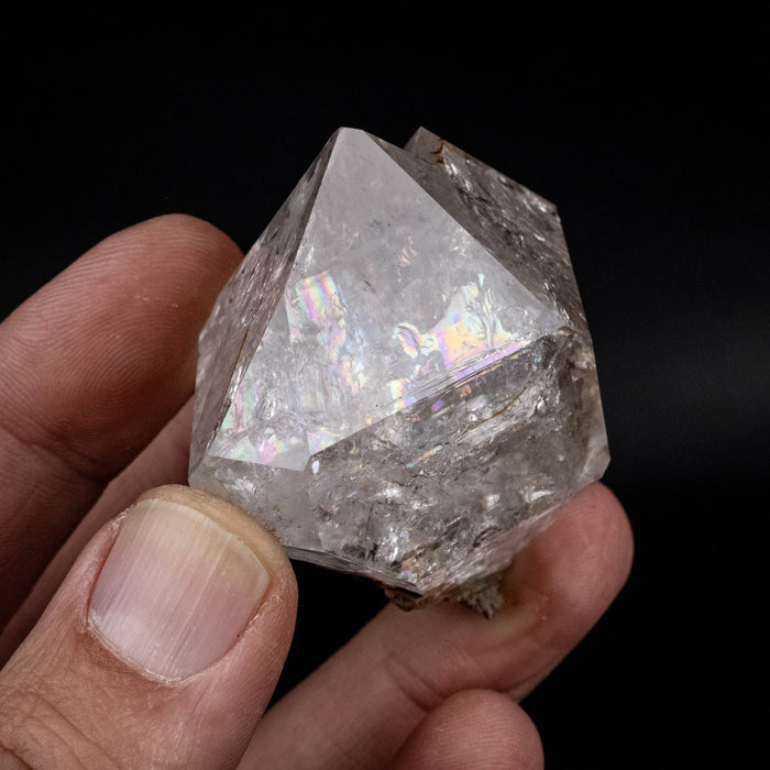 Herkimer Diamond Quartz Crystal w/ Matrix 104 g 53x36x35mm - InnerVision Crystals