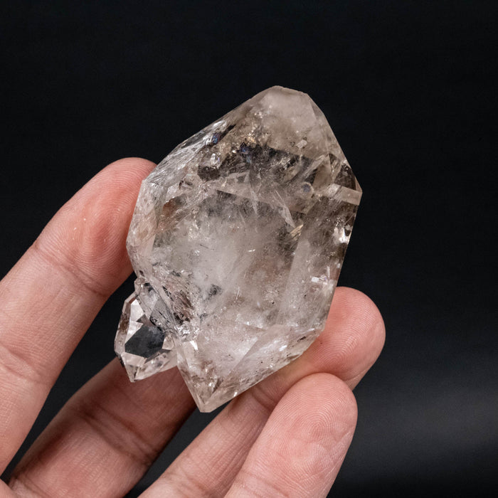 Herkimer Diamond Quartz Crystal w/ Matrix 104 g 64x40x31mm - InnerVision Crystals