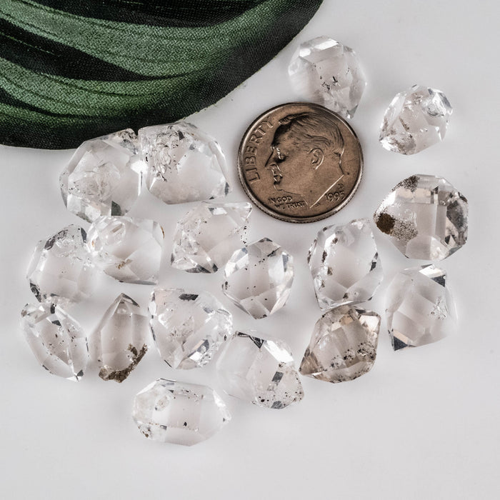 Herkimer Diamond Quartz Crystals | WHOLESALE 12mm - 14mm A GRADE - InnerVision Crystals