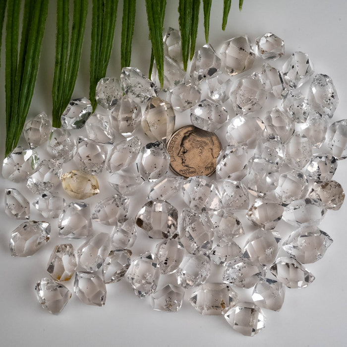 Herkimer Diamond Quartz Crystals | WHOLESALE 12mm - 14mm A GRADE - InnerVision Crystals