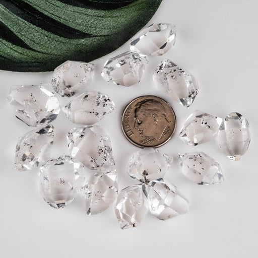 Herkimer Diamond Quartz Crystals | WHOLESALE 15mm - 19mm A GRADE 20 Grams - InnerVision Crystals