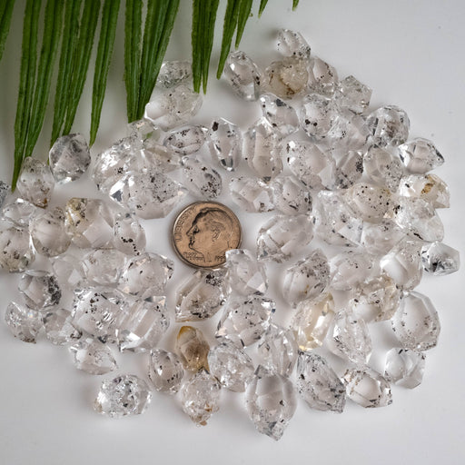 Herkimer Diamond Quartz Crystals | WHOLESALE 8mm - 15mm B GRADE 20 grams - InnerVision Crystals