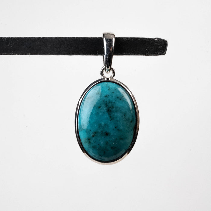 Kingman Turquoise Pendant 3.69 g 29x14mm - InnerVision Crystals