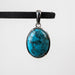 Kingman Turquoise Pendant 3.81 g 29x14mm - InnerVision Crystals