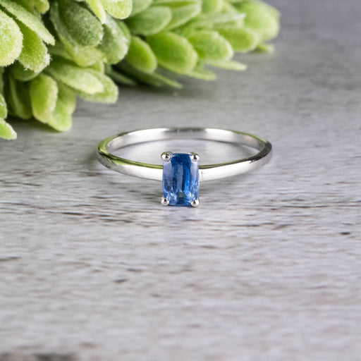 Kyanite Ring 6x4mm Size 10 - InnerVision Crystals