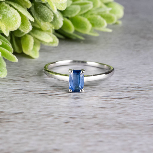 Kyanite Ring 6x4mm Size 8 - InnerVision Crystals