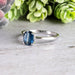 Kyanite Ring 8x6mm Size 10 - InnerVision Crystals