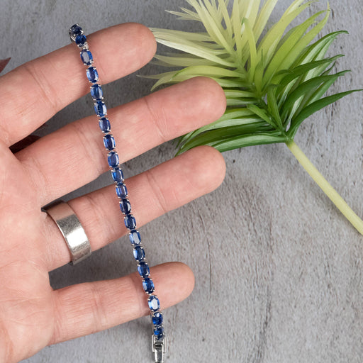 Kyanite Tennis Bracelet .925 - InnerVision Crystals