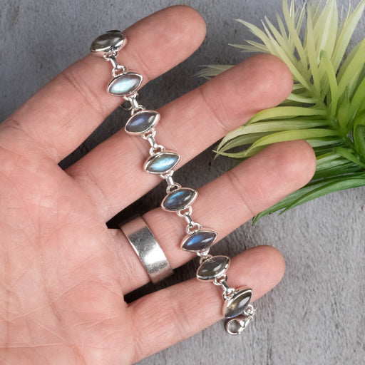 Labradorite Bracelet .925 Adjustable - InnerVision Crystals