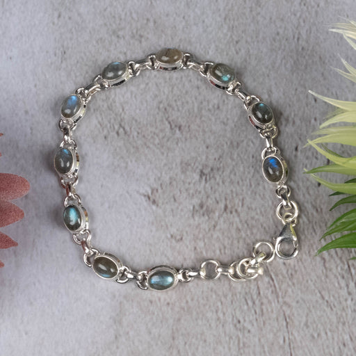 Labradorite Bracelet .925 Adjustable - InnerVision Crystals