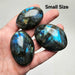 Labradorite Palm Stone | Choose Size - InnerVision Crystals