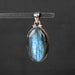 Labradorite Pendant 10.07 g 43x20mm - InnerVision Crystals