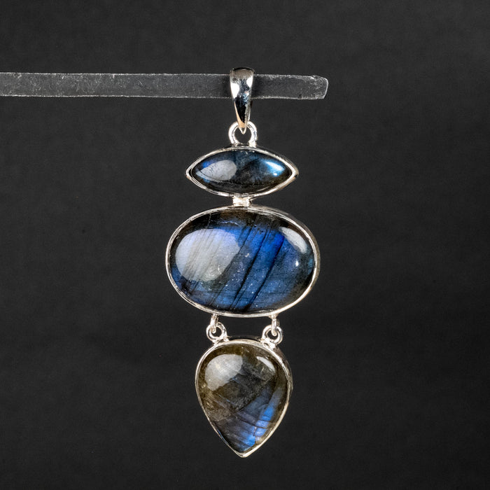 Labradorite Pendant 15.12 g 65x27mm - InnerVision Crystals