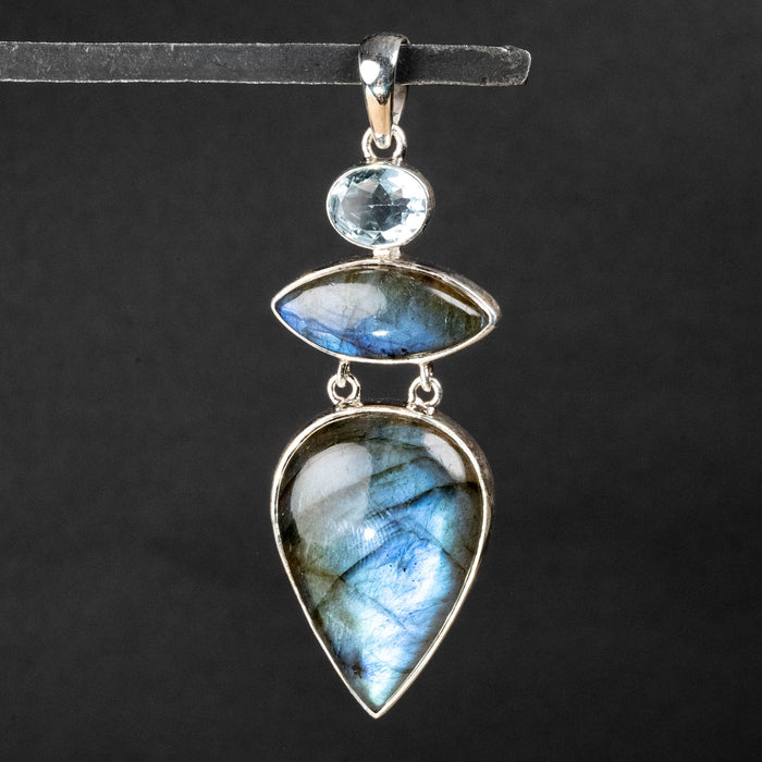 Labradorite Pendant 16.55 g 69x27mm - InnerVision Crystals