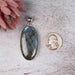 Labradorite Pendant 18.91 g 57x25mm - InnerVision Crystals