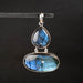 Labradorite Pendant 20.58 g 61x37mm - InnerVision Crystals