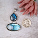 Labradorite Pendant 20.58 g 61x37mm - InnerVision Crystals