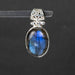 Labradorite Pendant 7.44 g 32x15mm - InnerVision Crystals