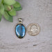 Labradorite Pendant 8.51 g 39x20mm - InnerVision Crystals