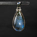 Labradorite Pendant 9.47 g 43x18mm - InnerVision Crystals