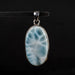 Larimar Pendant 11.58 g 49x21mm - InnerVision Crystals