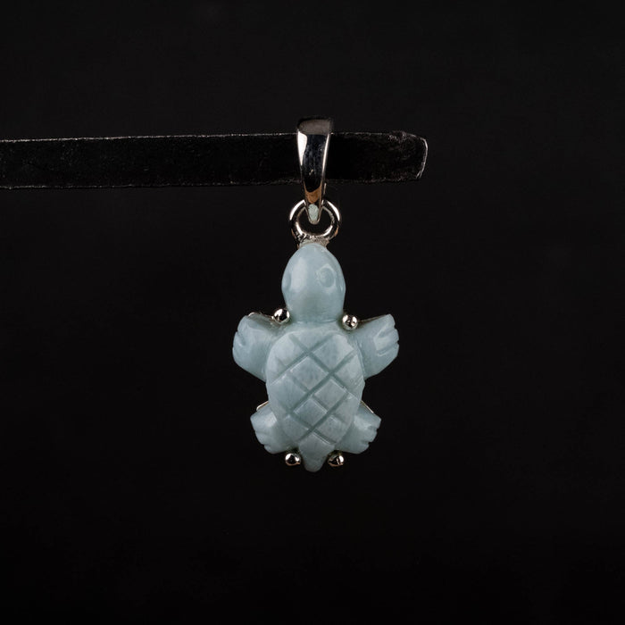 Larimar Pendant 3.03 g 28x13mm - InnerVision Crystals