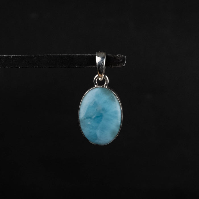 Larimar Pendant 4.13 g 30x15mm - InnerVision Crystals