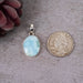 Larimar Pendant 4.72 g 29x15mm - InnerVision Crystals